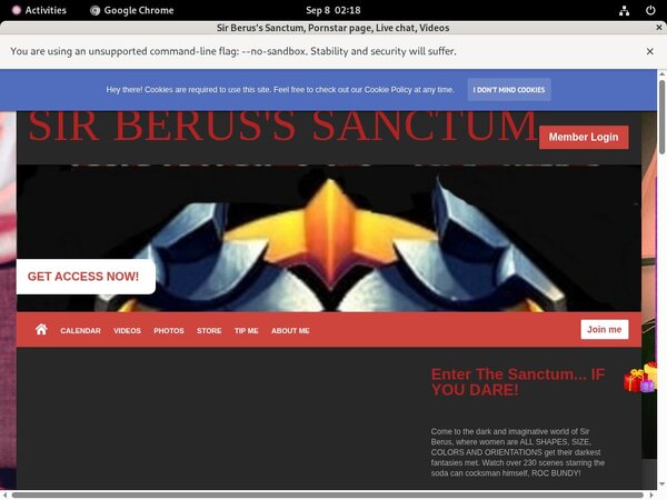 Accounts For SirBerus'sSanctum