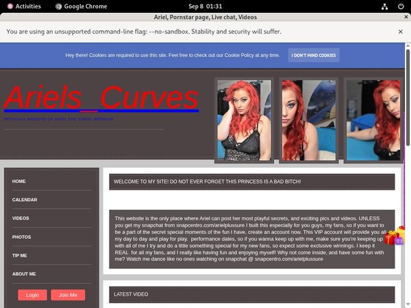Ariel Become A Member