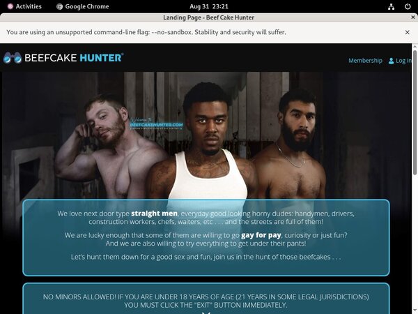 Beef Cake Hunter Paysites Reviews