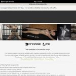 Bondage Life Login Details