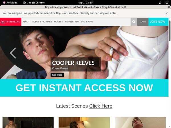 Boys-smoking.com Sample