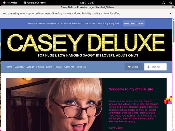 CaseyDeluxe With Master Card