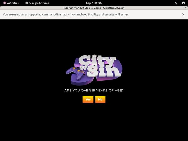 City Of Sin 3D Wallpaper