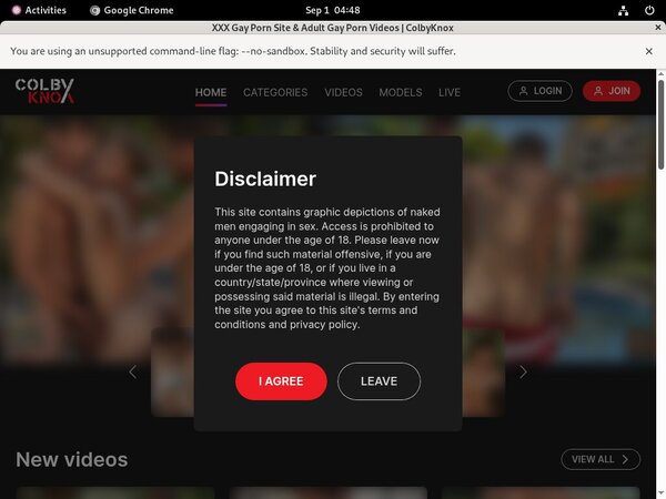 Colbyknox.com Porn Accounts