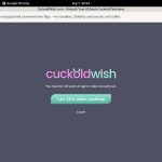 Cuckold Wish Discount Order