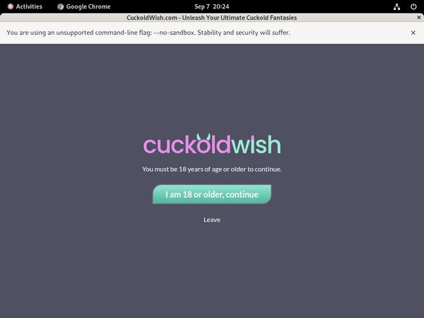 Cuckoldwish Special Deal