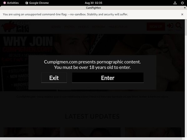 Cumpigmen.com Membership Trials