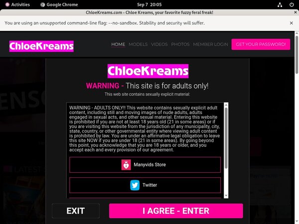 Discounted Chloekreams.com