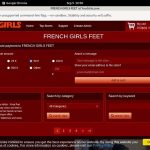 FRENCH GIRLS FEET Sign Up Form