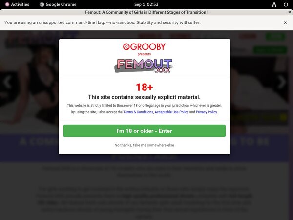 Femout XXX Segpay Discount