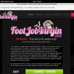 Foot Job Virgin Account Login