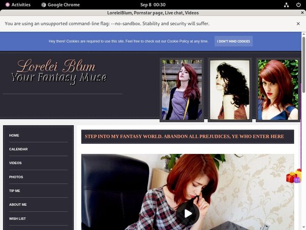 Free Account Com Modelcentro Loreleiblum