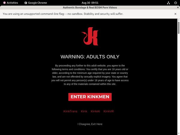 Free Account For Kinkmen