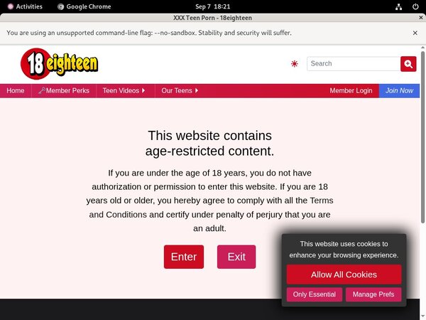 Free Account On 18eighteen