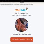 Free Account On Well Hello