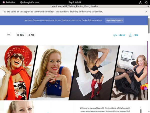 Free Jenni Lane Username