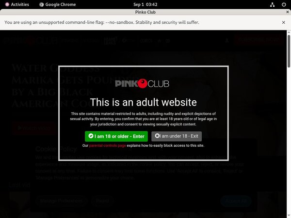 Free Password Pinkoclub.com