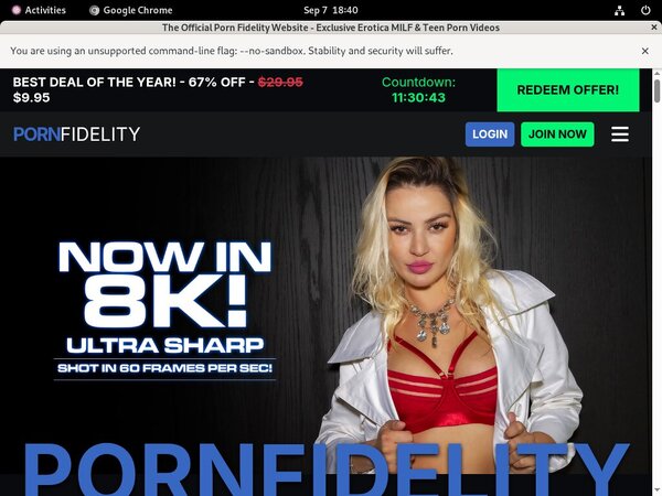 Free Porn Fidelity Promo Code