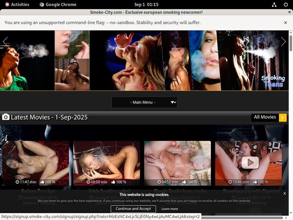 Free Smokecity Trial Account