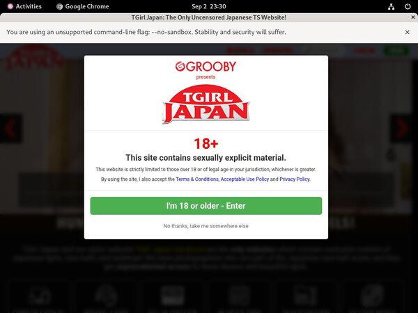 Free TGirl Japan Pass
