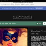 Free XxXLuvlyLolaXxX Access