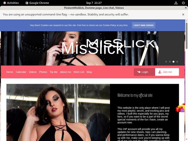Freemistresssslick.com Password