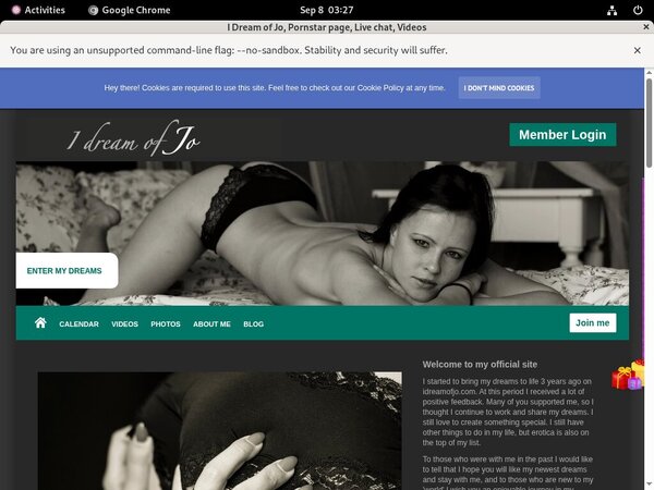 Get A Free Idreamofjo.com Membership