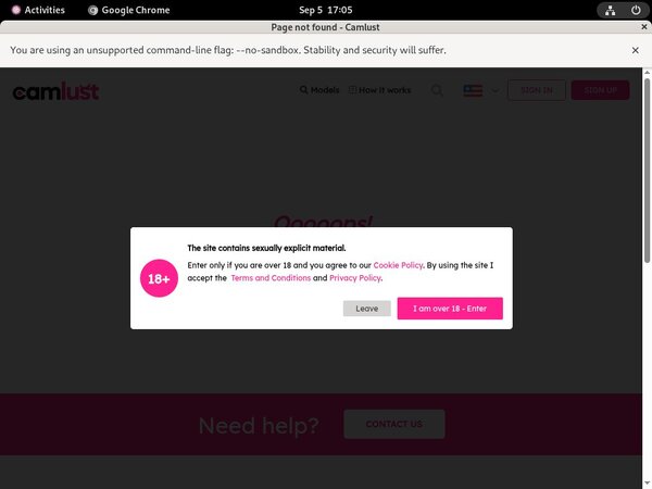 Get Camlust.com Trial Membership