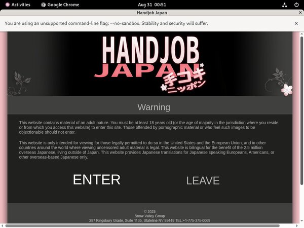 Handjobjapan.com Free Tour