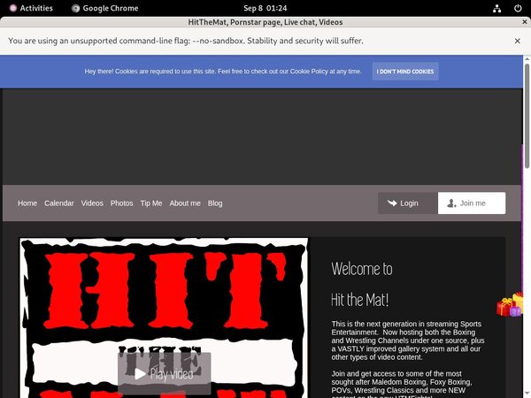 HitTheMat Member Sign Up