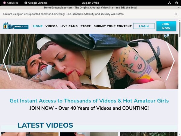 Homegrown Video Tokens