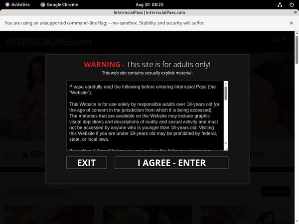 Interracial Pass Hack