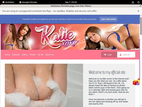 Katexoxo.modelcentro.com Members Area