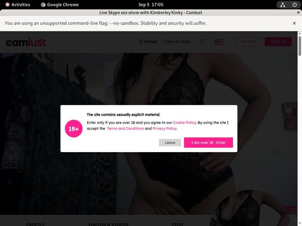 Kimberley Kinky Paysite Discounts