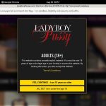Ladyboy Pussy Free Trailers