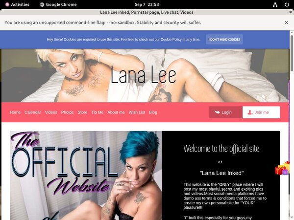 Lana Lee Inked Discount Urls