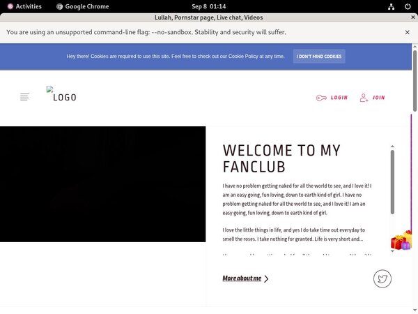 Lullah.modelcentro.com Full Scene