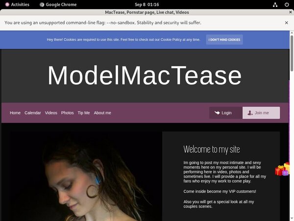 MacTease Create Account