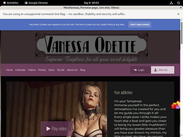 MissVanessa 3 Day Trial