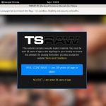 New Tsraw.com Password