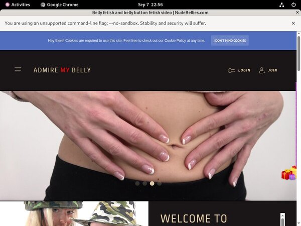 Password Free Nudebellies.com