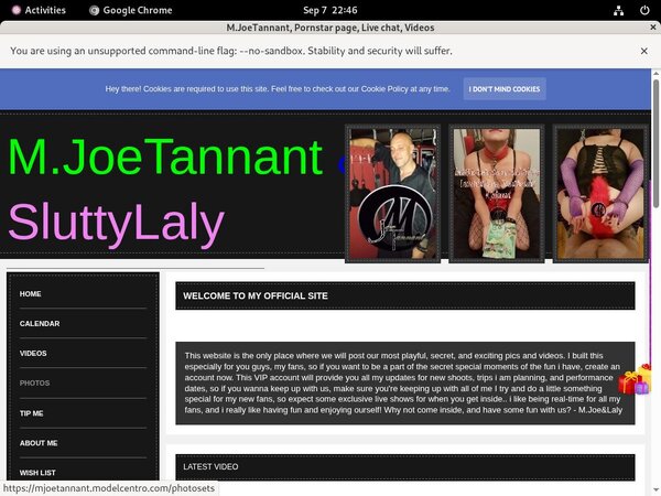Paypal M.JoeTannant