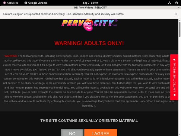 Pervcity Discount 2018