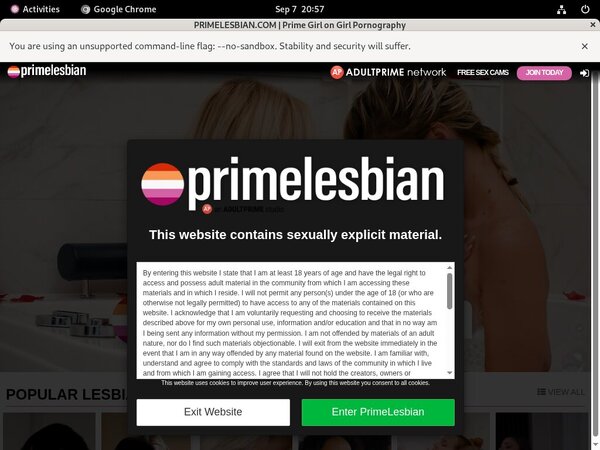 Prime Lesbians Without Joining