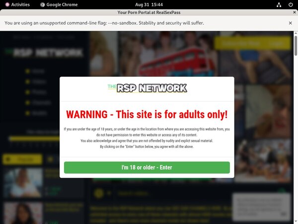Realsexpass.com Payment Form