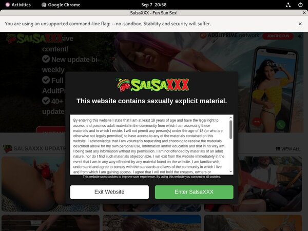 Salsa XXX Account List