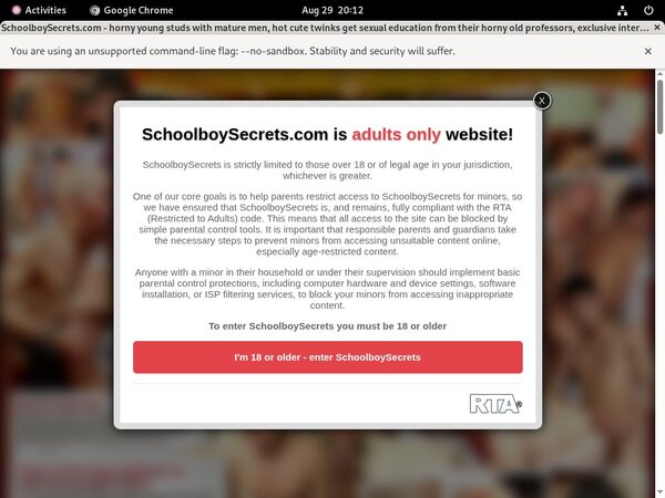 Schoolboysecrets.com Live