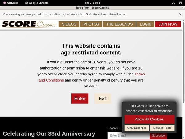 Score Classics Discount Trial Offer