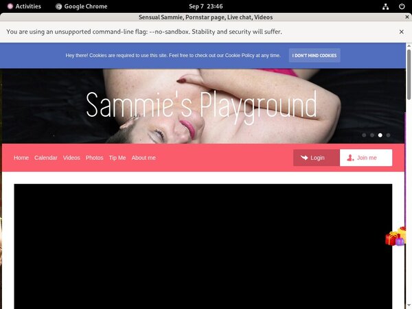 Sensual Sammie Passwort