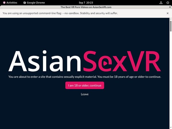 Sex VR Asian Free Accounts